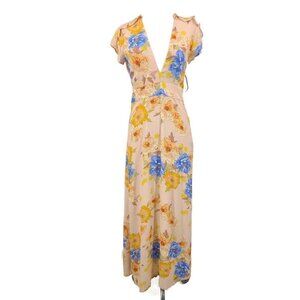 flynn skye kate maxi dress Flynn Skye Kate Striped Wrap Maxi Dress